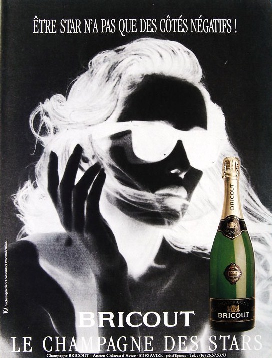 Isabelle Adjani - Publicité Bricout 1990
